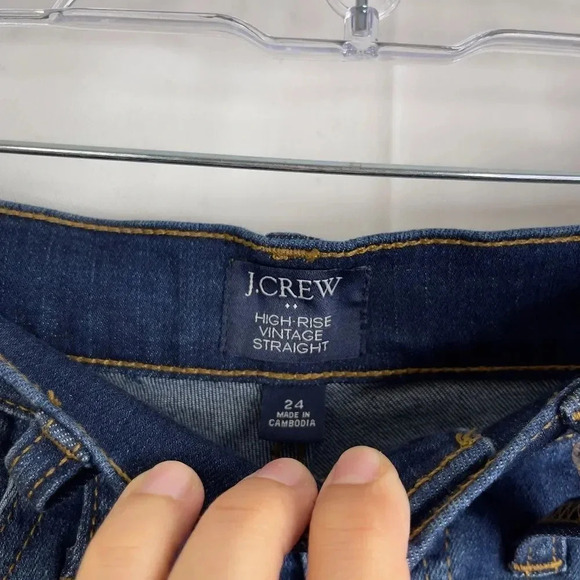 J. Crew Vintage High-rise Straight Jeans - Picture 7 of 16